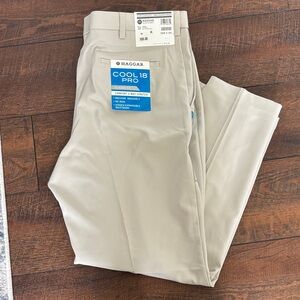 Haggar Men's Cool 18 Pro Chinos - Beige